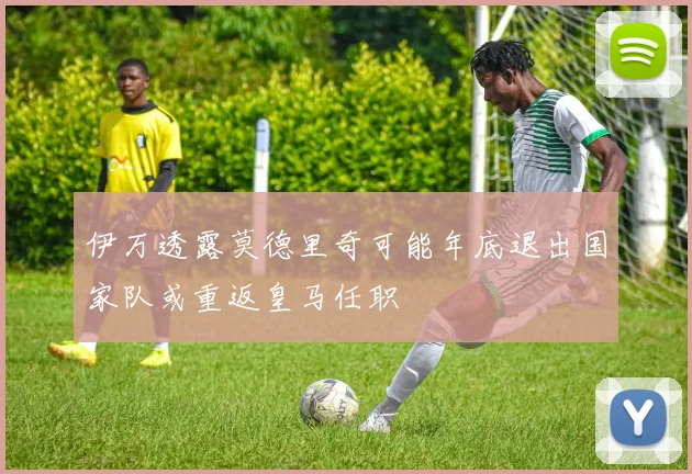 伊万透露莫德里奇可能年底退出国家队或重返皇马任职